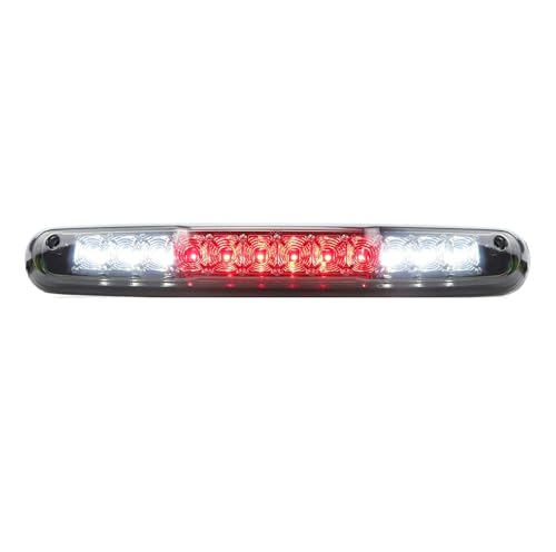 Tresound LED 3rd Third Tail Brake Light for 2007-2013 Chevy Silverado/GMC Sierra 1500 2500HD 3500HD Rear Cargo Lamp High Mount Stop light Chrome Housing + Smoke Lens by Tresound - Used condition - US$18.33