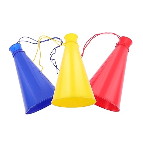 Toddmomy 3piezas Trompetas De Plástico para Niño Niña Trompetas para Eventos Deportivos y Fiestas Juguetes Divertidos para Niño Niña y para Celebraciones y Conciertos Toddmomy 3piezas Trompetas De Plástico para Niño Niña Trompetas para Eventos Deportivos y Fiestas Juguetes Divertidos para Niño Niña y para Celebraciones y Conciertos