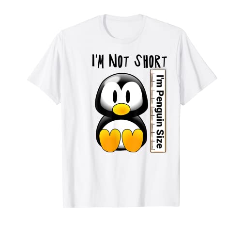 I'm Not Short (I'm Penguin Size) Pingüino fun4m3animal fun4m3 Camiseta