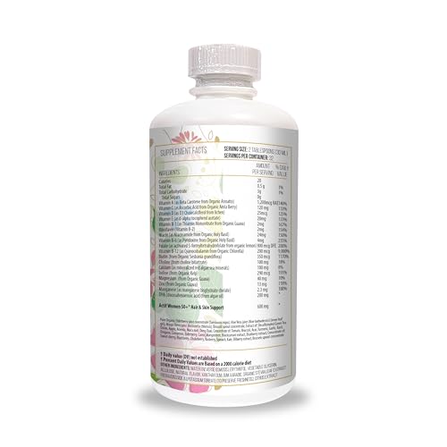 ACTIF Complete Organic Liquid Multivitamin for Women 50+