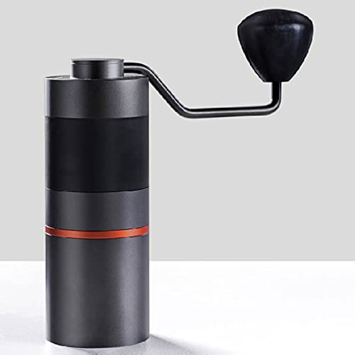 DXDUI Mini Hand Kaffeemühle Edelstahl Tragbare Espresso-Bohnenschleifer Mit Edelstahl-Ventilkern Und Langem Griff Für… – Bild 4