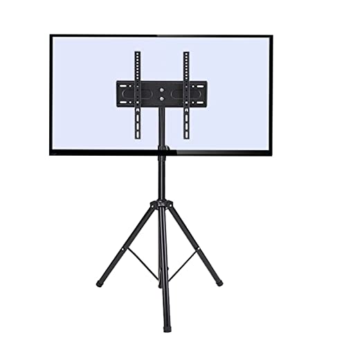 Support TV trépied – Support Pliable pivotant, Support TV Portable réglable en Hauteur, pour téléviseurs 32-55 Pouces, 400 x 400 mm