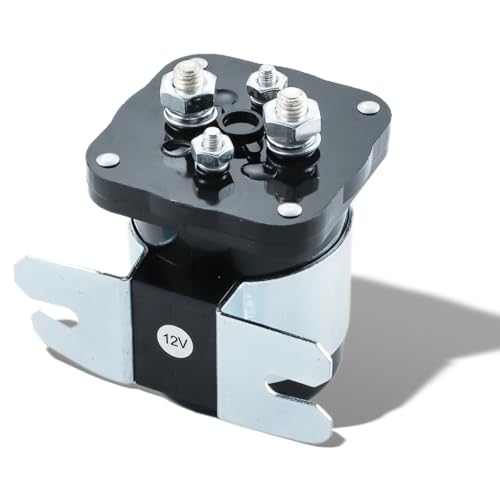 586-105111 Starter Solenoid Relay 4 Terminal 200A for White Rodgers 586-902 Compatible with Trombetta 114-1211-020 114-1211-010 Replace Johnson Electric 5122140 Prestolite 15-550 SBJ4201 12V