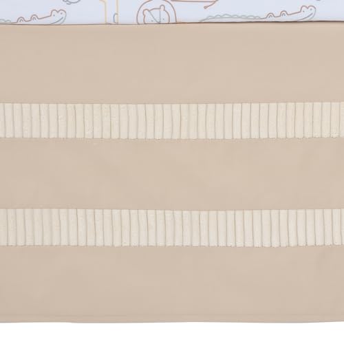 Image of Lambs & Ivy Safari-Inspired 3-Piece Crib Bedding Set in Tan