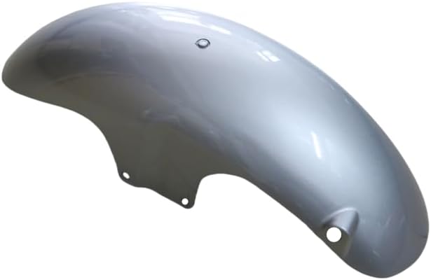 Motorcycle Front Mud Flaps Splash Guard Mudguards for Yamaha FZ400 XJR400 1992-2011 (Silver)