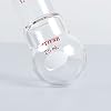 Lab Boiling Flasks 25ml Single Neck Round Bottom Boiling Flasks Borosilicate Glass with 24/40 Standard Taper Outer Joint