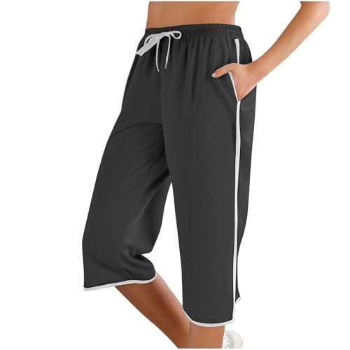 Pantalon de sport amincissant décontracté à taille moyenne pour femme active et élégante