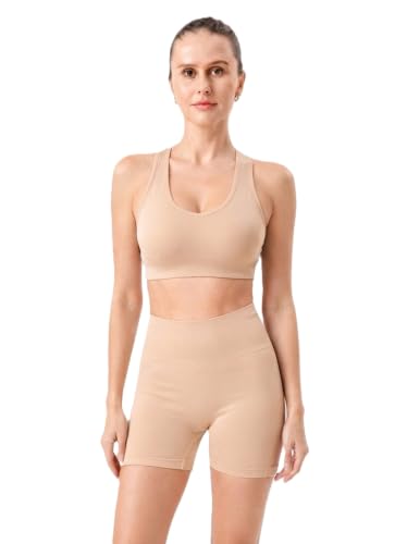 Image of Women Sport Set | Premium Seamless Yoga Set | Soft, Skin-Friendly Fabric for All-Day Comfort | Ideal for Gym, Yoga, Running, Fitness, Cycling & Casual Wear (Yoga Fit)