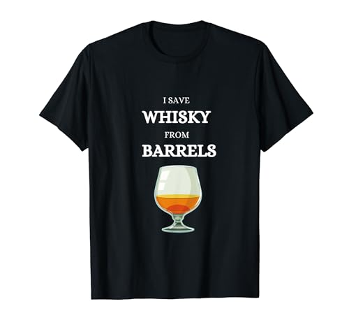 Photo de I salvage Whiskey from Casks Single Malt Scotland Whisky T-Shirt