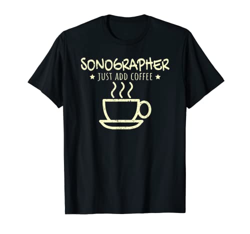 Radiólogo médico ecografista ultrasonido tecnología amante del café Camiseta