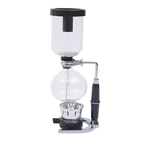 Cafetera sifón manual 5 tazas con filtro reutilizable