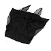 Rengue Horse Fly Mask, Breathable Elastic Mesh, Protect Ears, Suitable for All Horses, Resistance (Black)