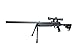 Asg - Urban Sniper Rifle De Airsoft (Con Mira, 2 Pies, 2...