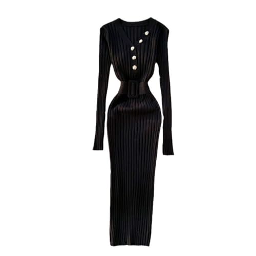 Robe d'hiver pour femme avec ceinture pour rester au chaud avec élégance
