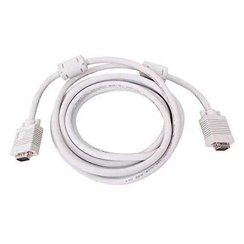 Diktmark Male to Male VGA Cable 5 Meter, Support PC/Monitor/LCD/LED, Plasma, Projector, TFT. VGA to VGA Converter Cable (B09LSJQVMR) Amazon Price History, Amazon Price Tracker