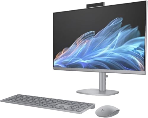 Image of HP Pavilion 27 All-in-One Desktop 4TB SSD 64GB RAM Win 11 Pro (Intel Core i7-13700 Processor - 3.40GHz Turbo Boost to 5.40GHz, 4 TB SSD, 64 GB RAM, 27-inch FullHD) PC Computer
