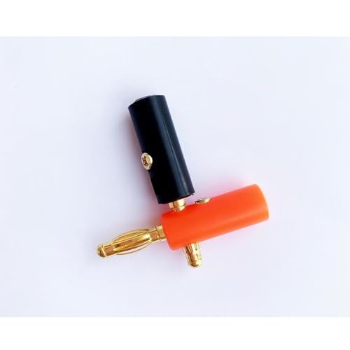 WWZMDiB 4mm Banana Plugs Conectores para Cable de Altavoz 12 pzas miniatura 4