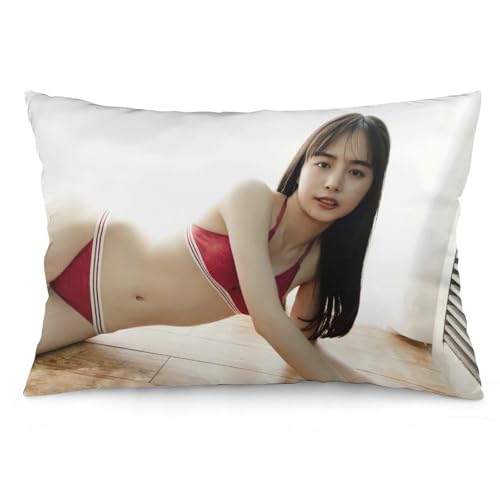 井桁弘恵 10 枕カバー ロング枕カバー 両面印刷 柔らかく生地 横寝用抱き枕 向き寝 室内装飾 16 "x24 "