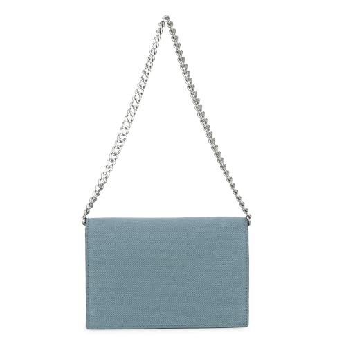 Image of Miraggio Mila Shoulder Clutch Bag With Chain Strap For Party | Clutch Purse For Women