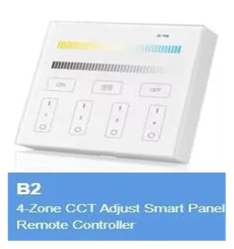 Controlador B2 CCT panel táctil de 4 zonas para regulación de tiras LED 3