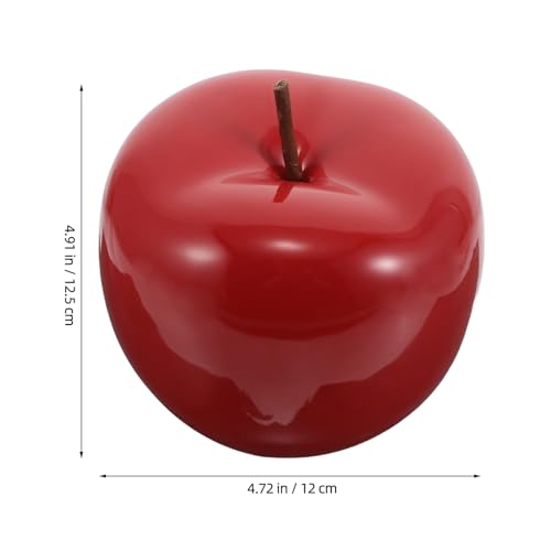 Statuette de pomme céramique Cabilock comme décoration de table salon