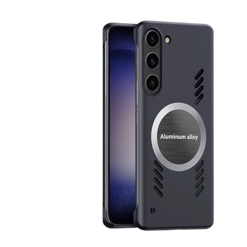 For Galaxy S24 Plus �p �P�[�X ��p ���M MagSafe�Ή� ���^ �ϏՌ� �X�}�z��p ���M �M�����N�V�[S24 Plus ��p �J�o�[ �}�O�Z�[�t�Ή� �ԍڃz���_�[�Ή� �S�ʕی� �Ռ��z�� �w��h�~ ���C�����X�[�d�Ή� �ʋC�� ���M