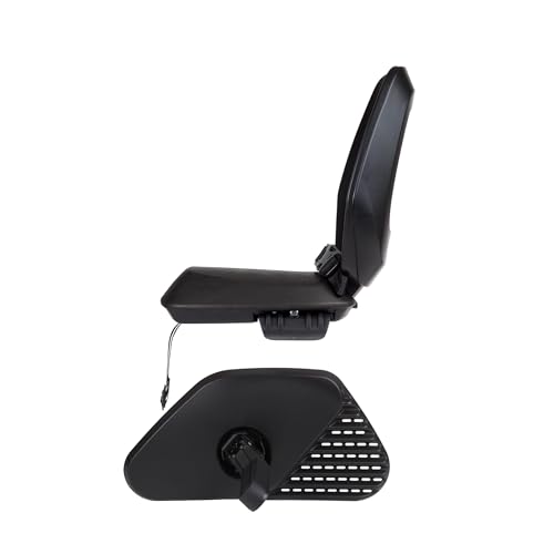 Bobike One Junior silla trasera de bicicleta para niños gris oscuro 3