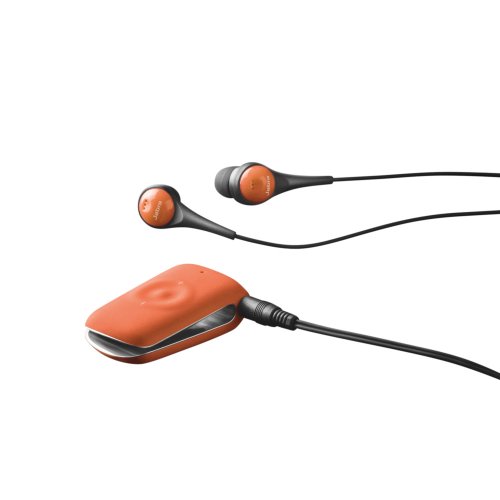 Image of Jabra Music Clipper Bluetooth Stereo Headset (Orange)