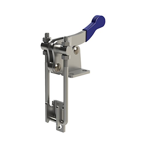 Clamp-Rite 12440CR Pull Action Toggle Clamp, Vertical Latch Type, 2000 lb Holding Capacity