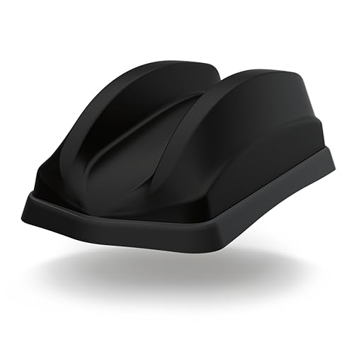 Sierra Wireless Semtech Airlink 7-in-1 Dual Sharkfin 5G Antenna, 4x4 MiMo for 4G/5G, 2x2 MIMO Wi-Fi & GPS/GNSS, Thread Mount, SMA, Black for XR60 Router