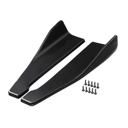 Difusor trasero de 48cm para BMW Serie 4 F32 F33 F36 2014-2019 de color negro