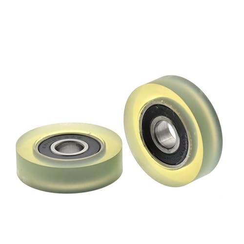 Roulement 6000RS polyuréthane 10x38x10mm poulie friction caoutchouc