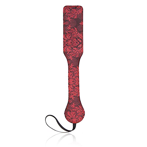 SM Spanking Paddle sex erotisch patroonstof rood met fetish bondage bedboeien, paren, flirt, rollenspellen, spanking… - Afbeelding 7
