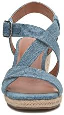 Lucky Brand Women's Mytila Espadrille Wedge Sandal, Medium, 12 | Image 1