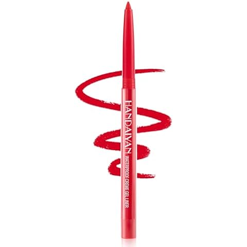 RenhuangFuxi Long-Lasting Red Eyeliner Pencil Cover