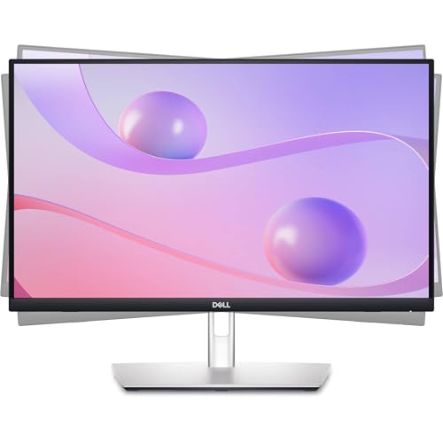 Image of Dell 24 P2424HT 23.8 inch Multi-Touch Monitor W /Articulating Stand - Full HD @ 60hz + DisplayPort Cable + ZoomSpeed HDMI Cable + USB-C Cable + AOM Microfiber Cloth