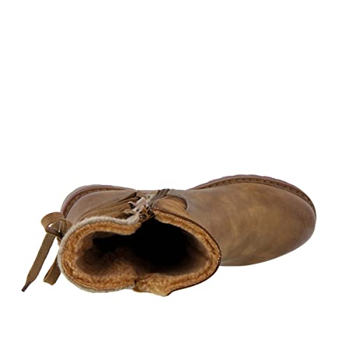 PATRIZIA Spring Step Dawna Ankle Boots for Women - Pull-On Ladies Boots with Zipper Closure - Tonal stitching Womens Boots for Outdoor3