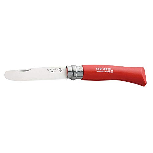 Opinel 2541439 Kinder Kindermesser, rot, 10cm Taschenmesser, One Size – Ansicht 3