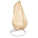 Produktbild ESTEXO Abdeckhaube passend für Einsitzer-Hängesessel, Gartenmöbelhülle, Abdeckung, Schutzhülle, Schutzhaube (Beige)