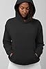 Martes Clothing | Mens Plain long sleeve Hoodie Fleece Pull-Over | Soft and comfy Adult Top Sweatshirt Hoodies | Work and longe wear | Non-zip Up | Uni-Sex | 80% Cotton 20% Polyester (Black) (1, XXL) #2