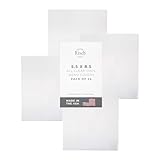 Risch 100 5.5X8.5 Heat Sealed Vinyl Menu Cover Single Pocket 2 View, All Clear, 5.5