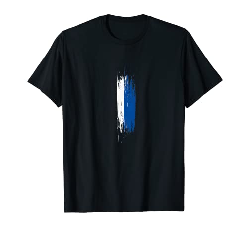 Flag Finland T-Shirt, Black