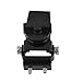 Aufee Support d'antenne réglable RB20, Support de Radio CB/Jambon pour autoradio Rotation à 180 °, Coussin Anti-Rayures Support de Sol réglable pivotant en métal Lourd