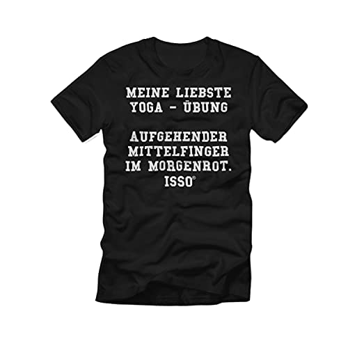 T-shirt sport ISSO noir taille L idéal pour vos séances de yoga et fitness