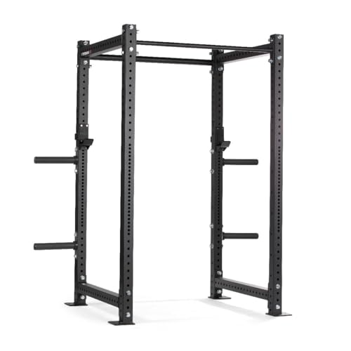 Titan Fitness X-3 Series Short Bolt-Down Power Rack with Weight Plate Holders 36-in. Depth