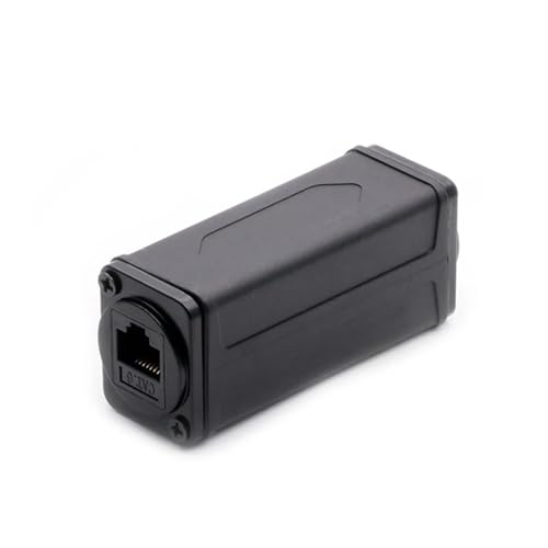 Conector RJ45 hembra adaptador recto de plástico ethernet U1015-Plastic 4