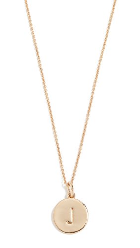 kate spade new york womens female 'Kate Spade Pendants' 'J' Pendant Necklace, 18'