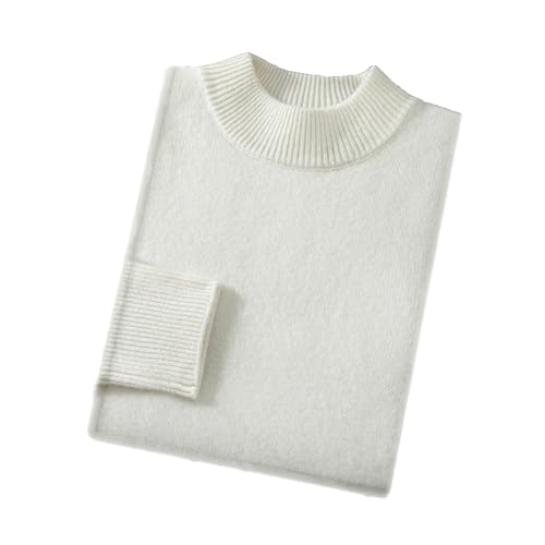 Pull en cachemire homme col roulé Kelsiop haut luxe thermique d'hiver