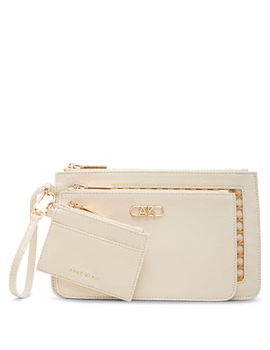 Pochettes femme Anne Klein fini le désordre avec ce trio de rangement naturel blanc