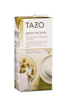 Tazo Green Tea Latte Concentrate (32 oz, 1 quart), Pack of 2